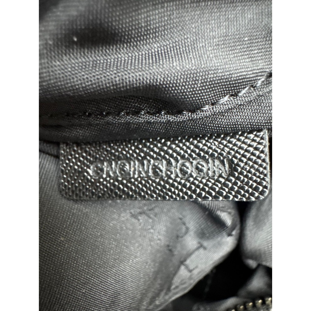 Burberry Nylon Leather Trim Crossbody Messenger Bag Black Unisex 14" x 13" - Picture 7 of 16